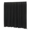 WENTEX® Pipe & Drape Dimout gordijn 3x4m (bxh) 260 g/m² geplooid - zwart